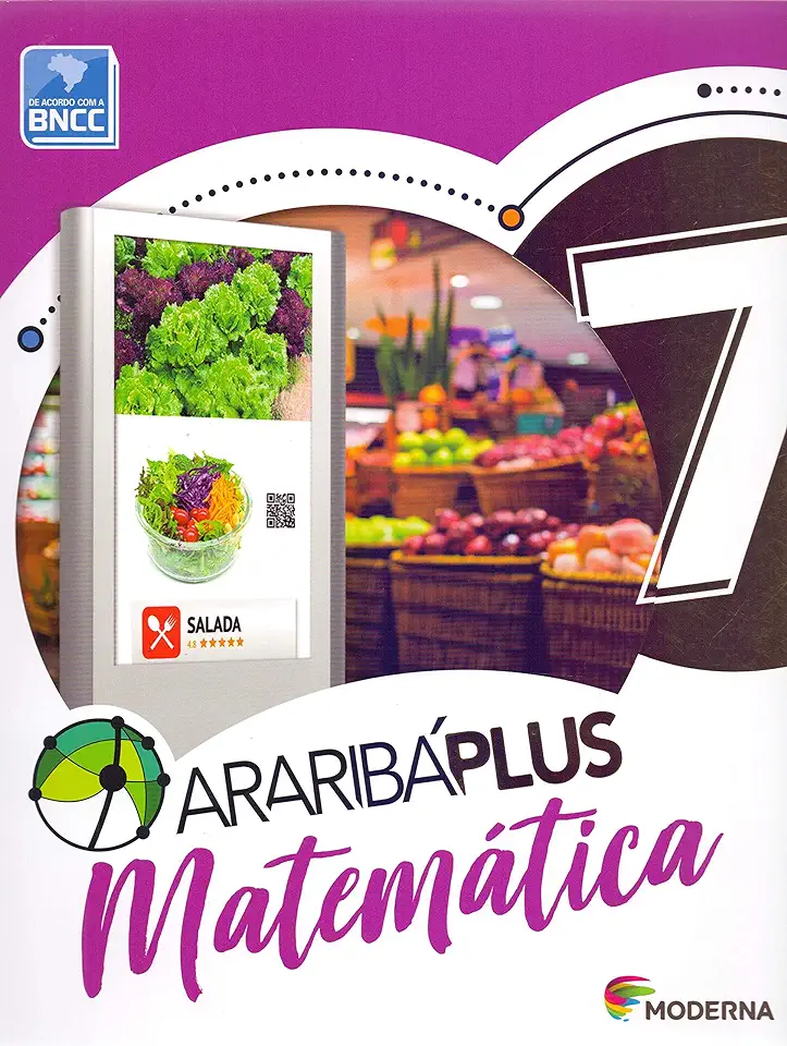 Capa do Livro Araribá Plus - Matemática - 7º Ano - Vários