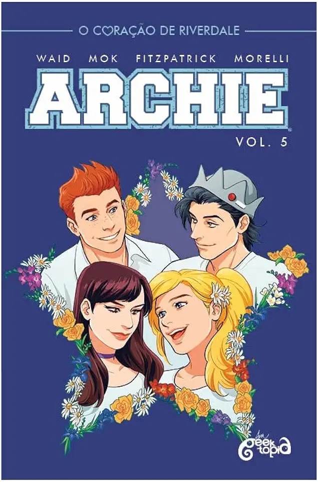 Capa do Livro Archie: Volume 5 - O coração de Riverdale - Waid, Mark