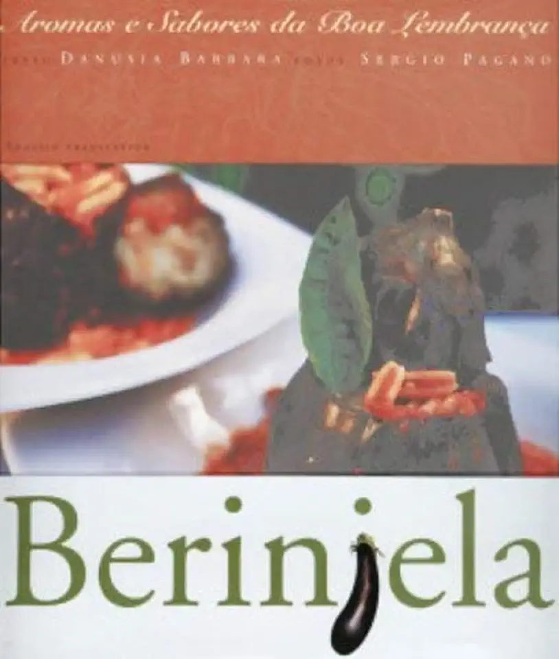 Capa do Livro Aromas e Sabores da Boa Lembrança: Berinjela - Danusia Barbara