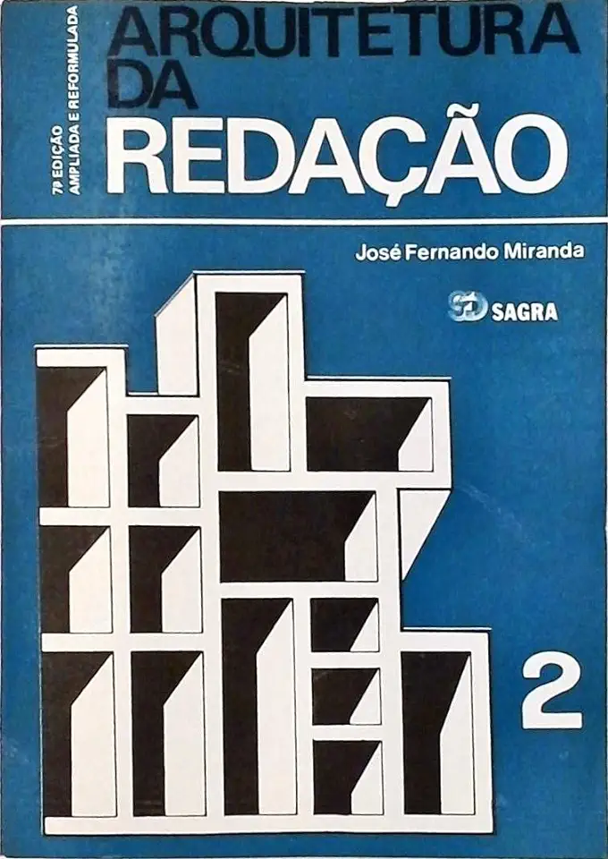 Capa do Livro Arquitetura da Redação - José Fernando Miranda