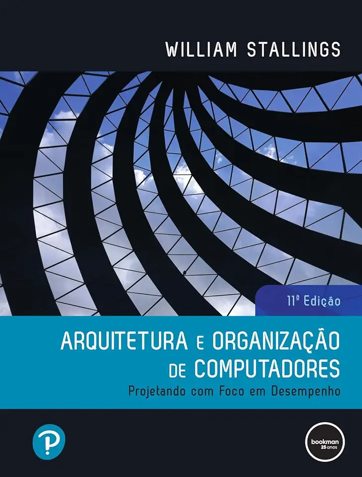 Capa do Livro Arquitetura e Organização de Computadores - William Stallings