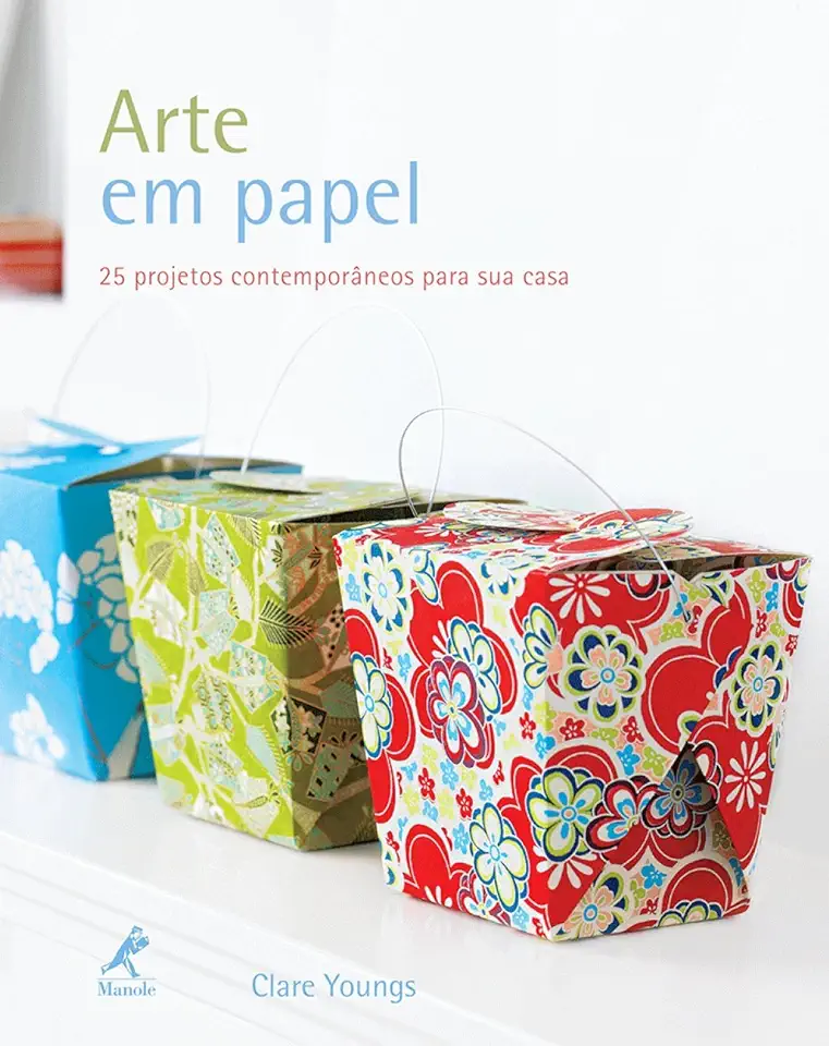 Capa do Livro Arte em Papel - Clare Youngs