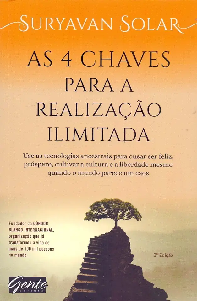 Capa do Livro As 4 chaves para a realização ilimitada - Solar, Suryavan