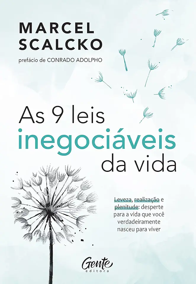 Capa do Livro As 9 Leis Inegociáveis da Vida - Scalcko, Marcel