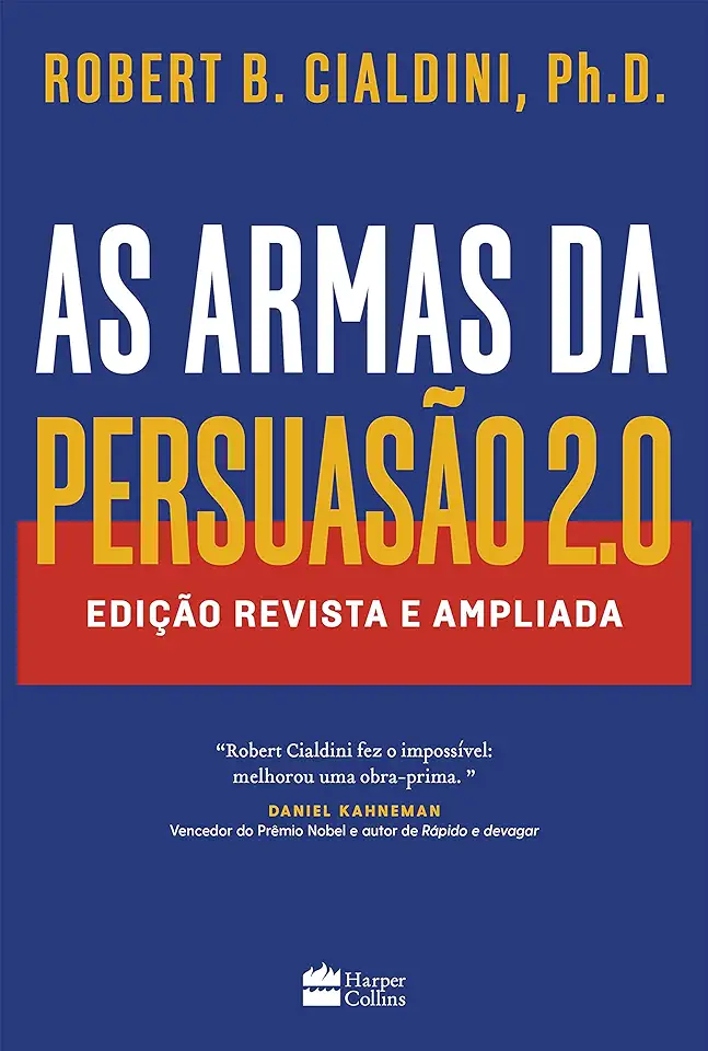 Capa do Livro As Armas da Persuasão - Robert B. Cialdini