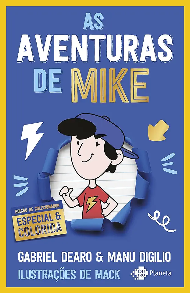 Capa do Livro As aventuras de Mike: Edição de colecionador - Gabriel; Digilio, Manu