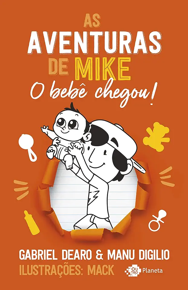 Capa do Livro As Aventuras de Mike - Vol. 03 - Mudando de Casa - Dearo, Gabriel; Digilio, Manu