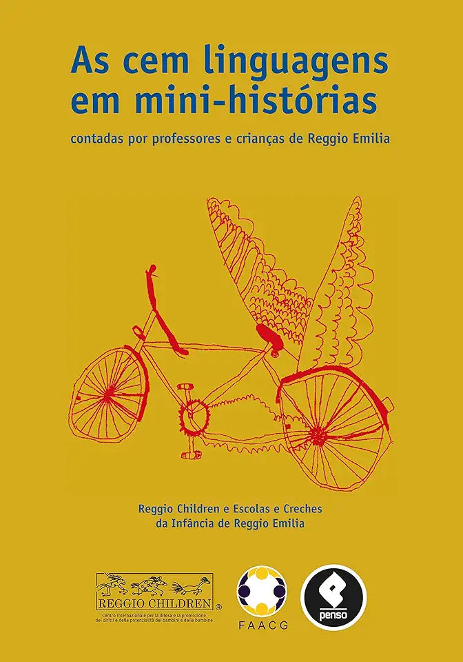 Capa do Livro As Cem Linguagens em Mini-histórias - Reggio Children