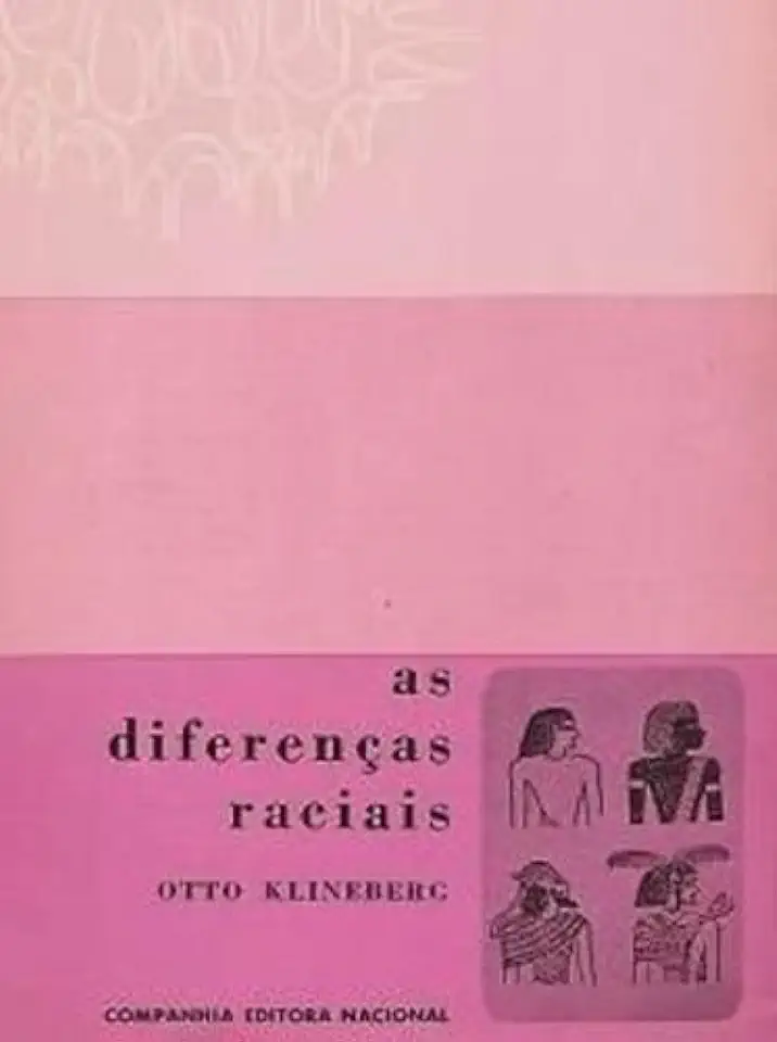 Capa do Livro As Diferenças Raciais - Otto Klineberg