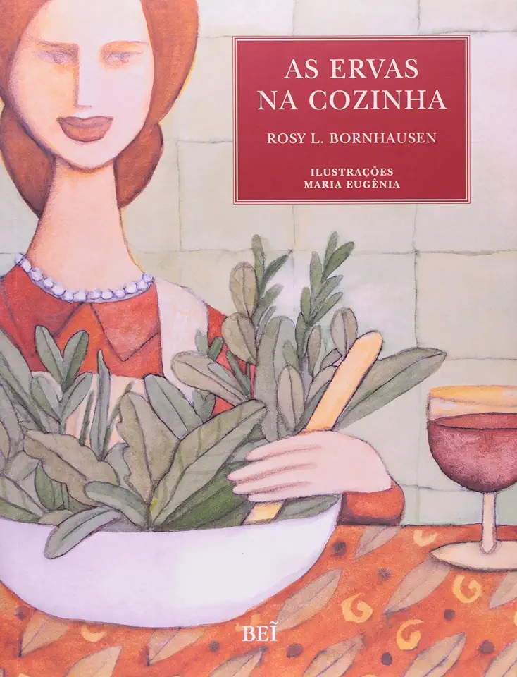 Capa do Livro As Ervas na Cozinha - Rosy L. Bornhausen