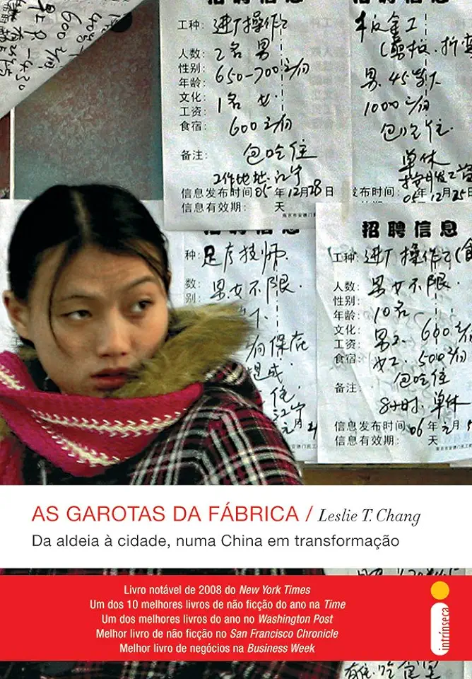 Capa do Livro As Garotas da Fábrica - Leslie T. Chang