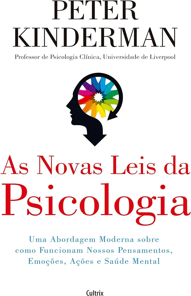 Capa do Livro As novas leis da psicologia - Kinderman, Peter