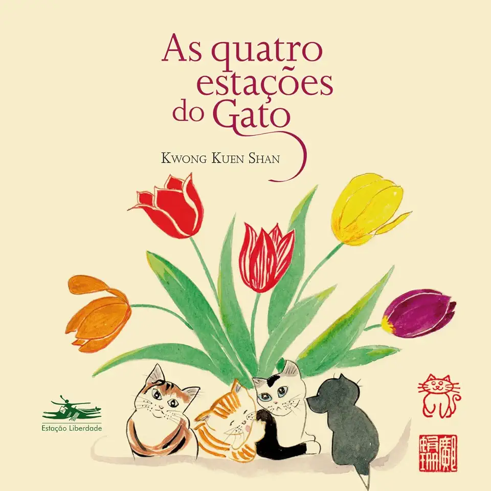 Capa do Livro As Quatro Estações do Gato - Shan, Kwong Kuen