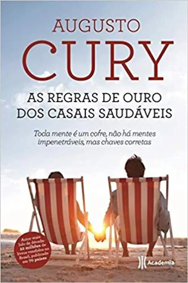 Capa do Livro As Regras de Ouro dos Casais Saudáveis - Augusto Cury