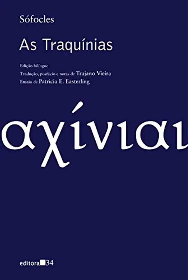 Capa do Livro As Traquínias - Sófocles