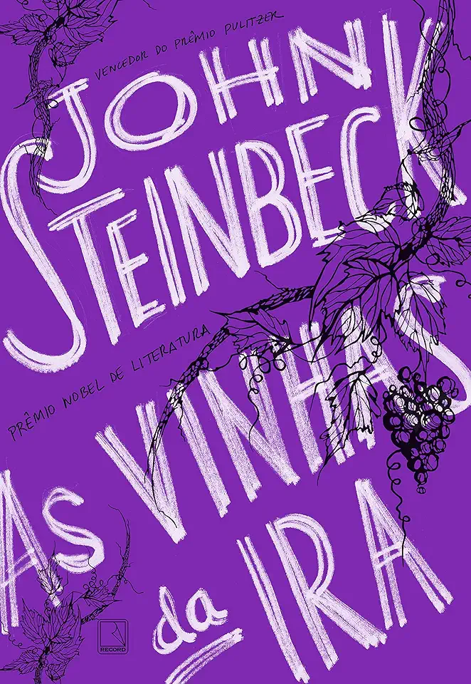 Capa do Livro As Vinhas da Ira - John Steinbeck