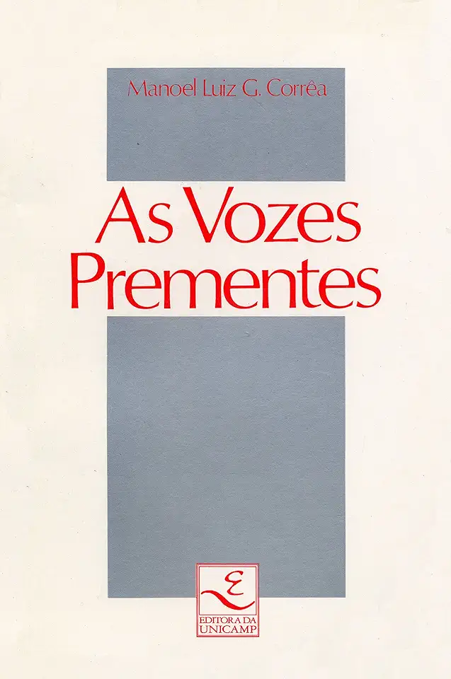 Capa do Livro As Vozes Prementes - Manoel Luiz G. Corrêa