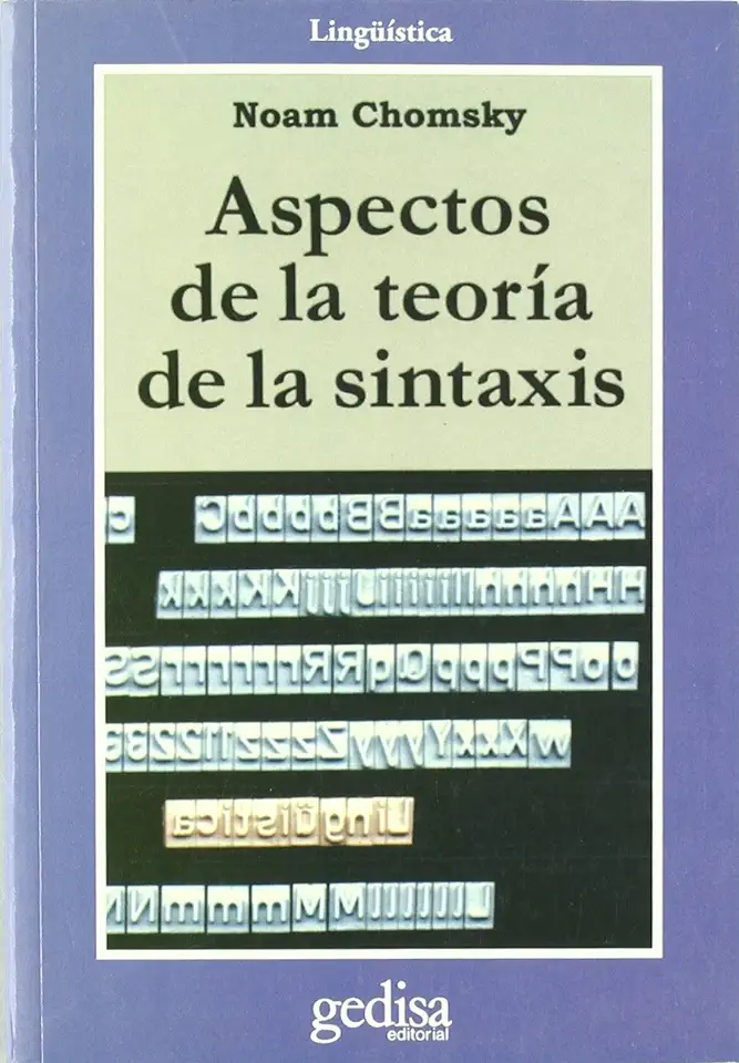 Capa do Livro Aspectos de La Teoria de La Sintaxis - Noam Chomsky