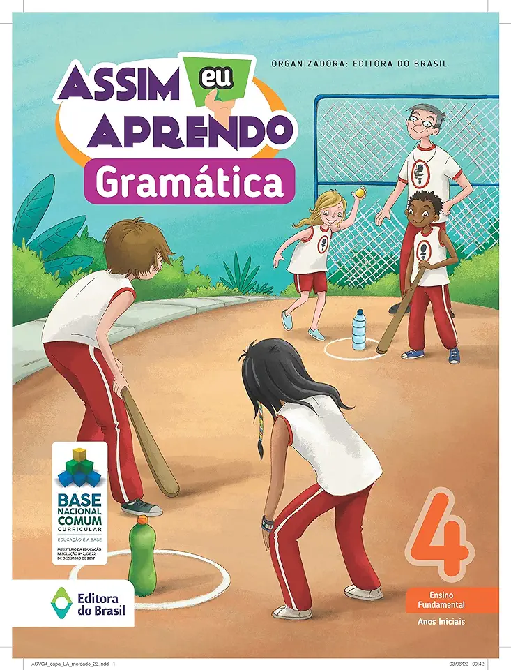 Capa do Livro Assim Eu Aprendo Gramatica 5 Ano - Editora do Brasil