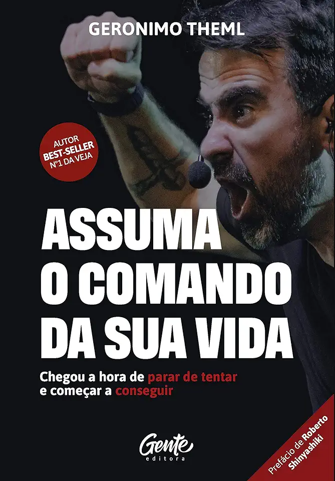 Capa do Livro Assuma o comando da sua vida - Theml, Geronimo