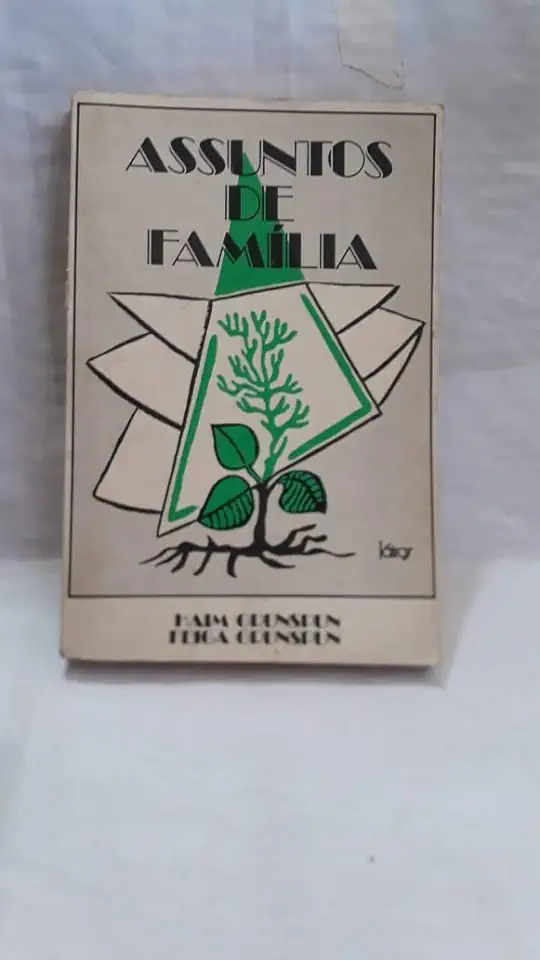 Capa do Livro Assuntos de Família - Haim Grunspun / Feiga Grunspun