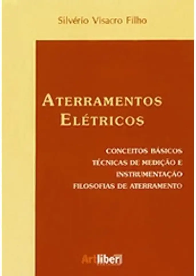 Capa do Livro Aterramentos Elétricos - Silvério Visacro Filho