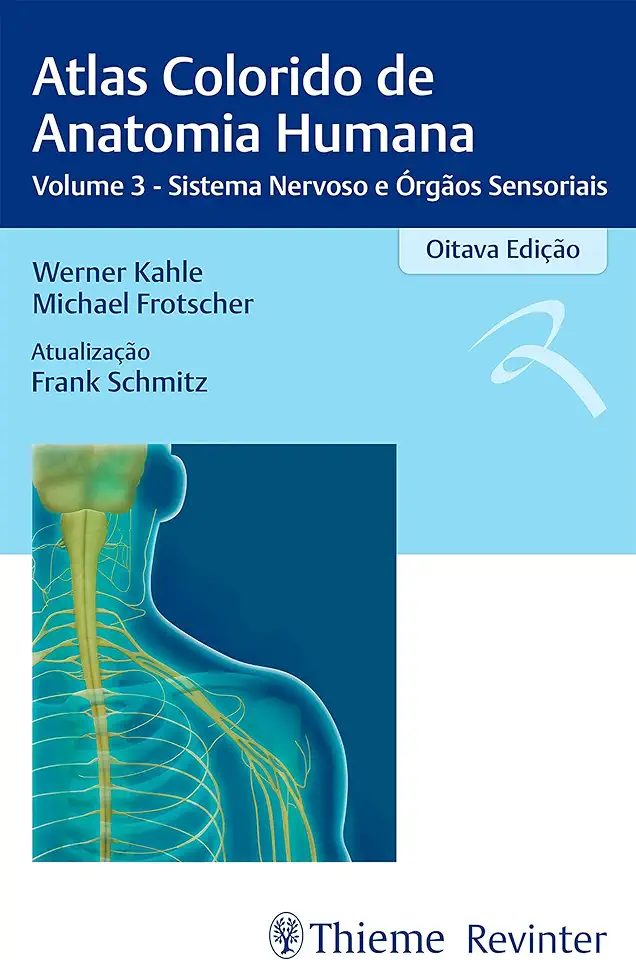 Capa do Livro Atlas de Anatomia Humana 3 Volumes - W. Spalteholz