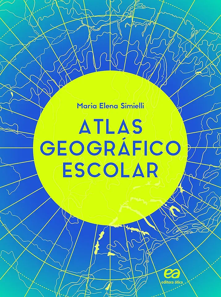 Capa do Livro Atlas Geográfico Escolar - Maria Elena Simielli