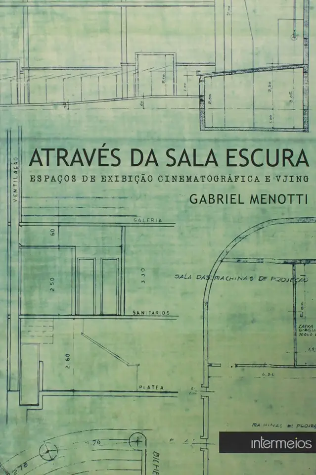 Capa do Livro Através da Sala Escura - Gabriel Menotti