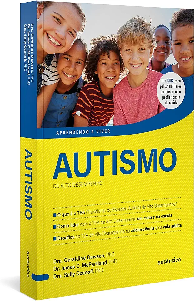 Capa do Livro Autismo de Alto Desempenho - Luis Reyes Sally; Gil