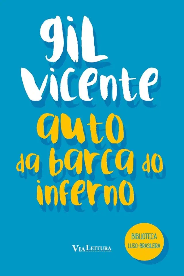 Capa do Livro Auto da Barca do Inferno - Gil Vicente