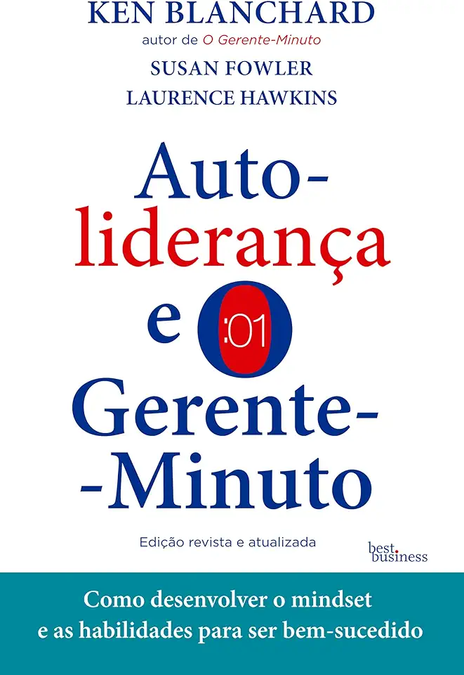 Capa do Livro Autoliderança e o Gerente Minuto - Ken Blanchard