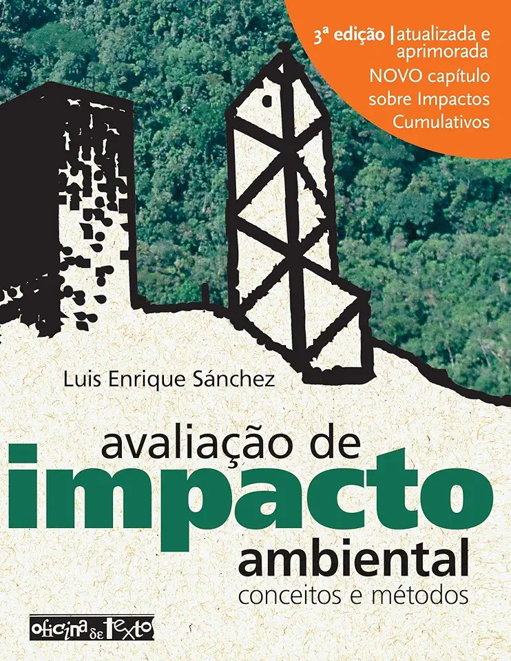 Capa do Livro Avaliação de Impacto Ambiental Conceitos e Métodos - Luis Enrique Sánchez