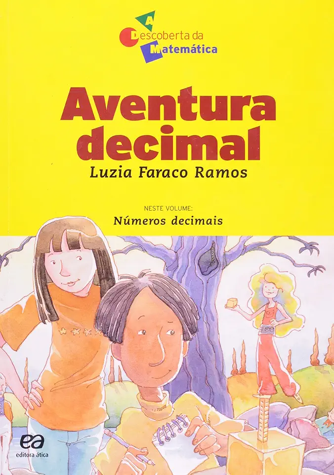 Capa do Livro Aventura Decimal - Luzia Faraco Ramos