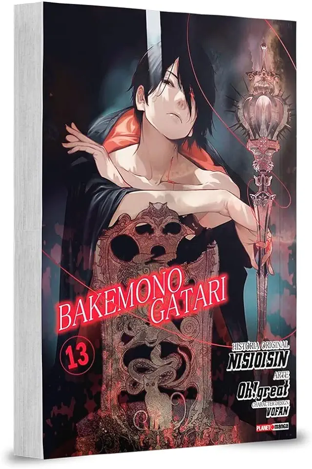 Capa do Livro Bakemonogatari Vol. 13 - Nisioisin