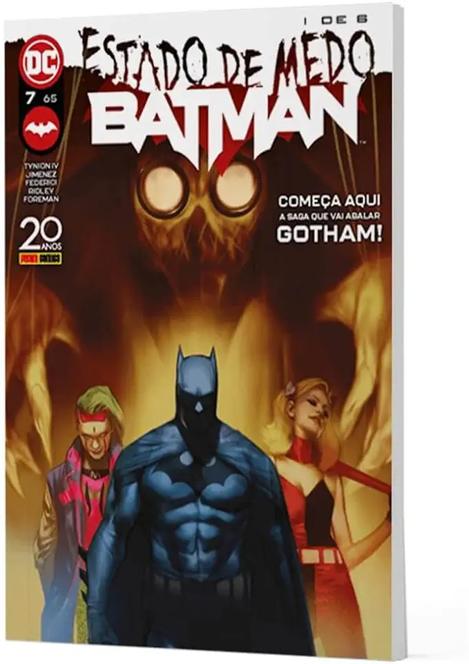 Capa do Livro Batman - 07/65 - Ridley, John; Iv, James Tynion