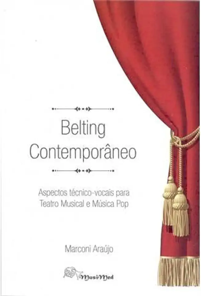 Capa do Livro BELTING CONTEMPORÂNEO - Marconi Araújo