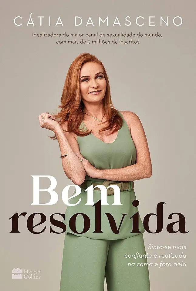 Capa do Livro Bem resolvida - Damasceno, Cátia