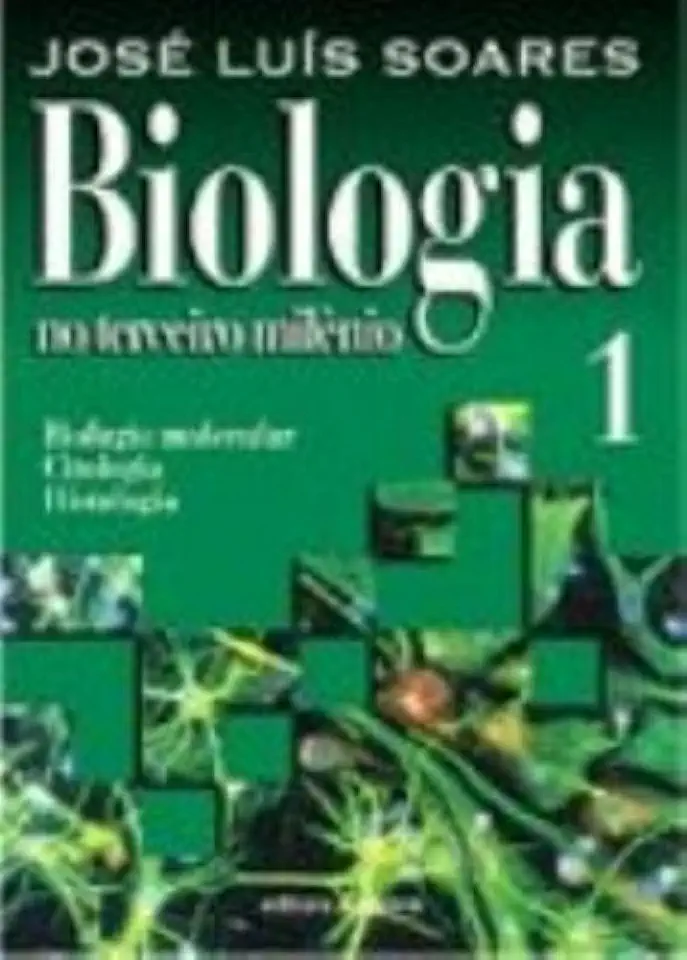 Capa do Livro Biologia Volume 1 - José Luis Soares