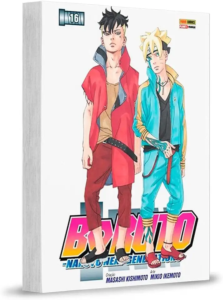 Capa do Livro Boruto - 16 - Kishimoto, Masashi