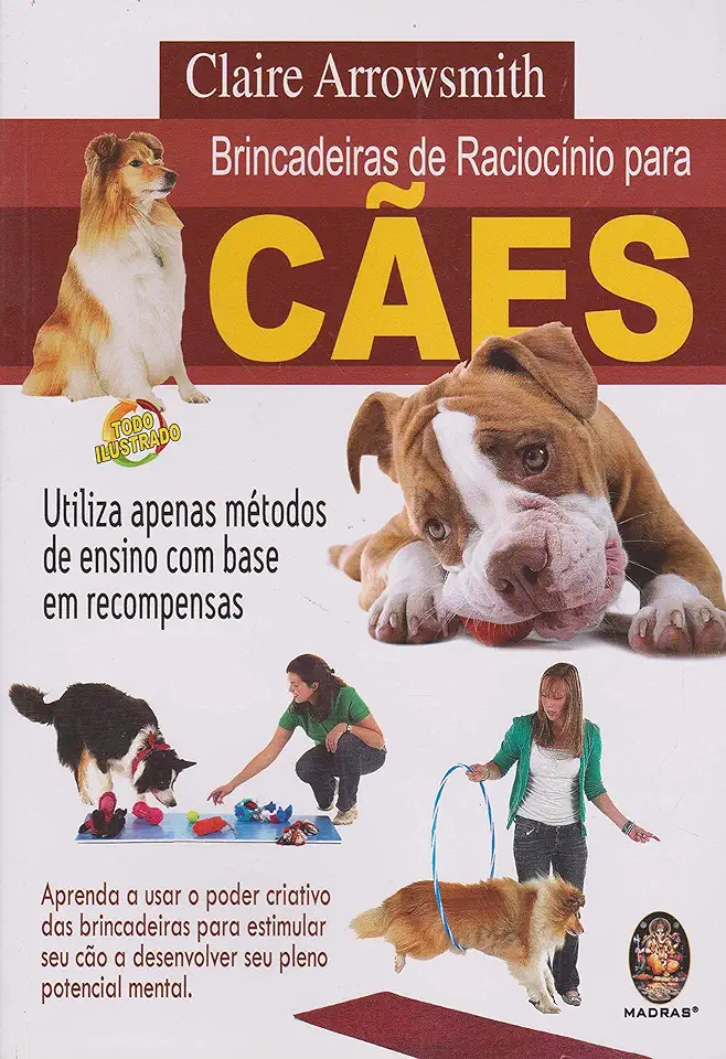 Capa do Livro Brincadeiras de Raciocínio para Cães - Claire Arrowsmith