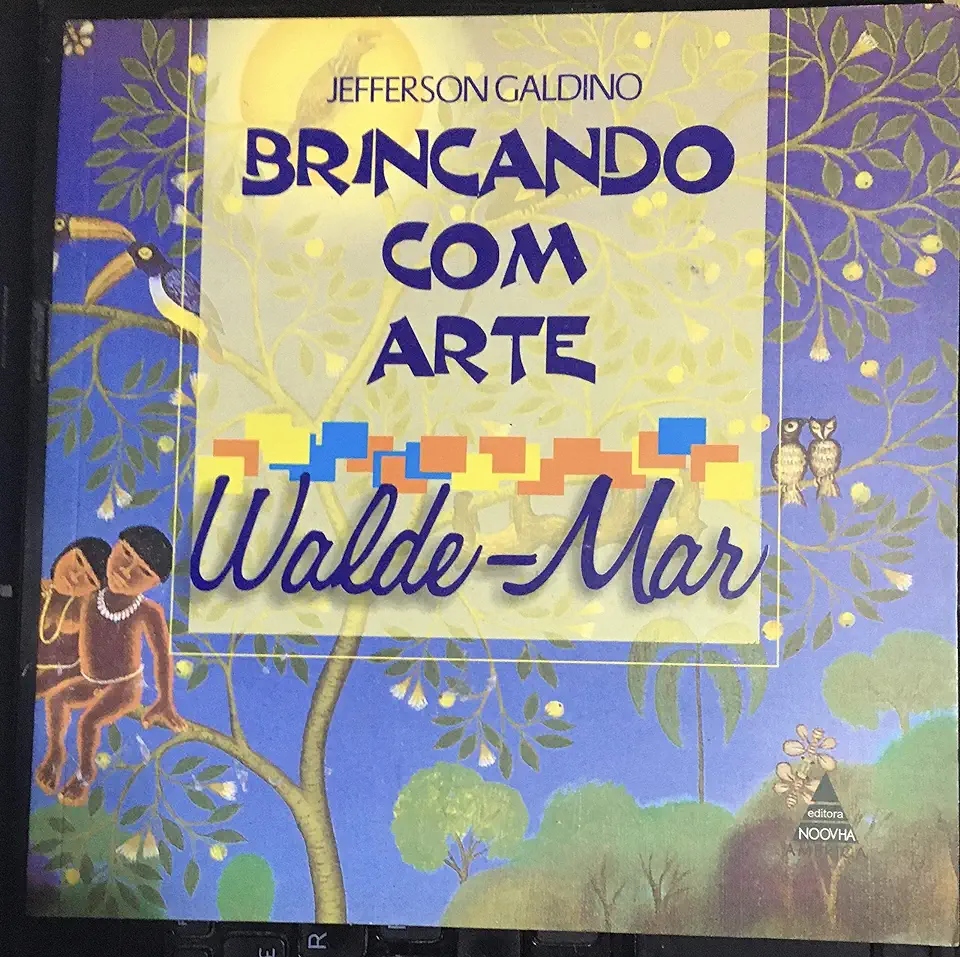 Capa do Livro Brincando com Arte Walde Mar - Jefferson Galdino