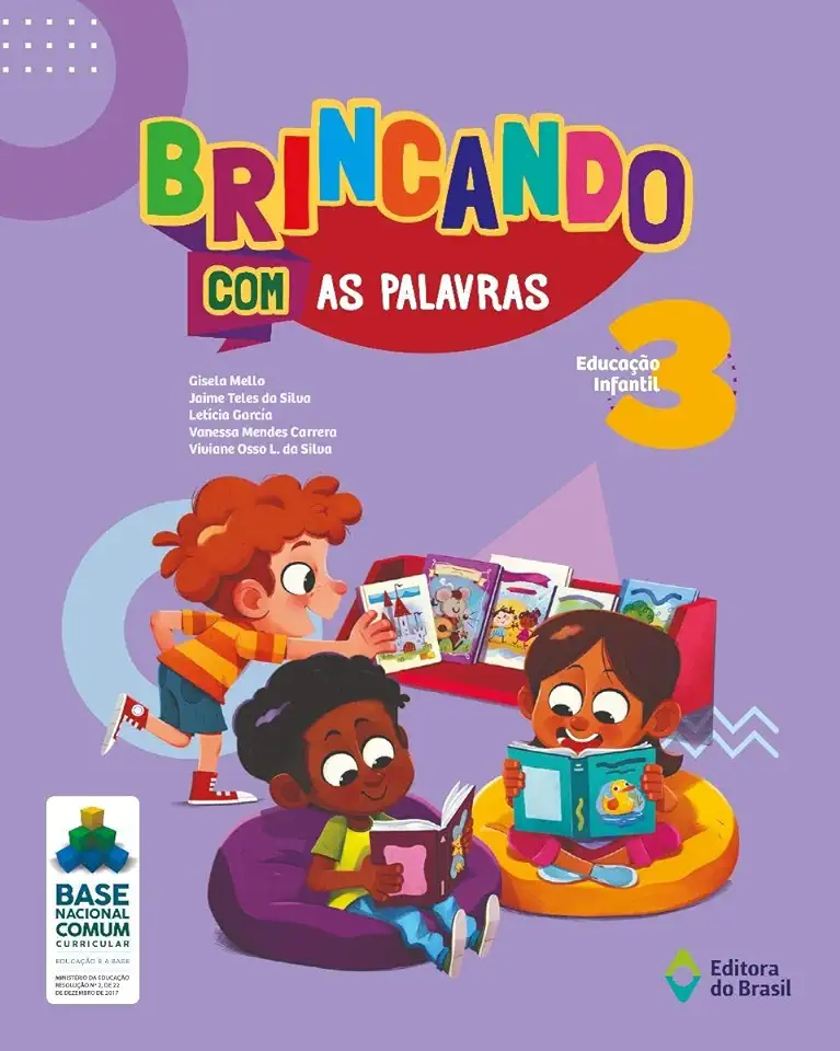 Capa do Livro Brincando Com As Palavras - Educação Infantil 3 - Gisela Mello