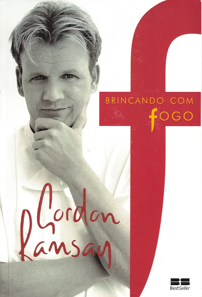 Capa do Livro Brincando Com Fogo - Gordon Ramsay