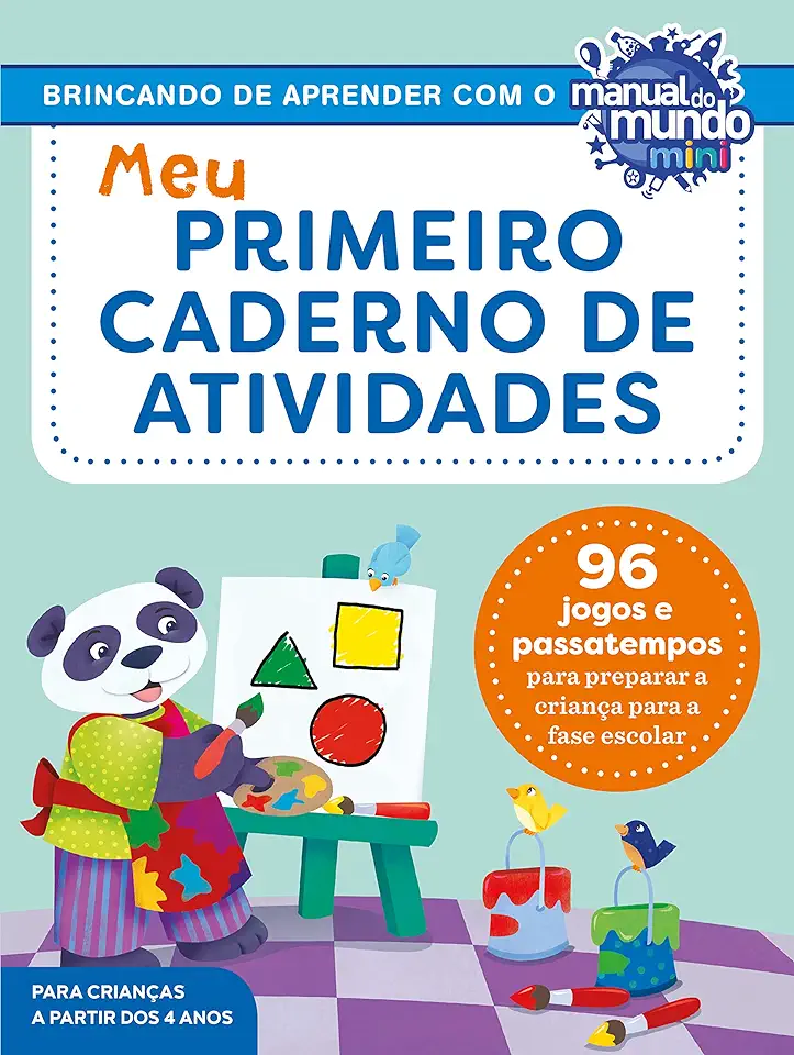 Capa do Livro Brincando Com Meu Primeiro Livro - Educação Infantil - Diversos