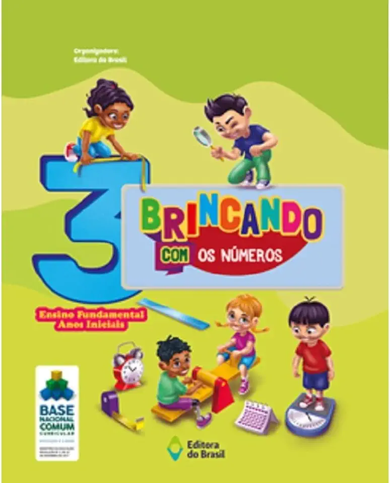 Capa do Livro Brincando Com Os Numeros - 3 Ano - Ensino Fundamental I - Editora Do Brasil