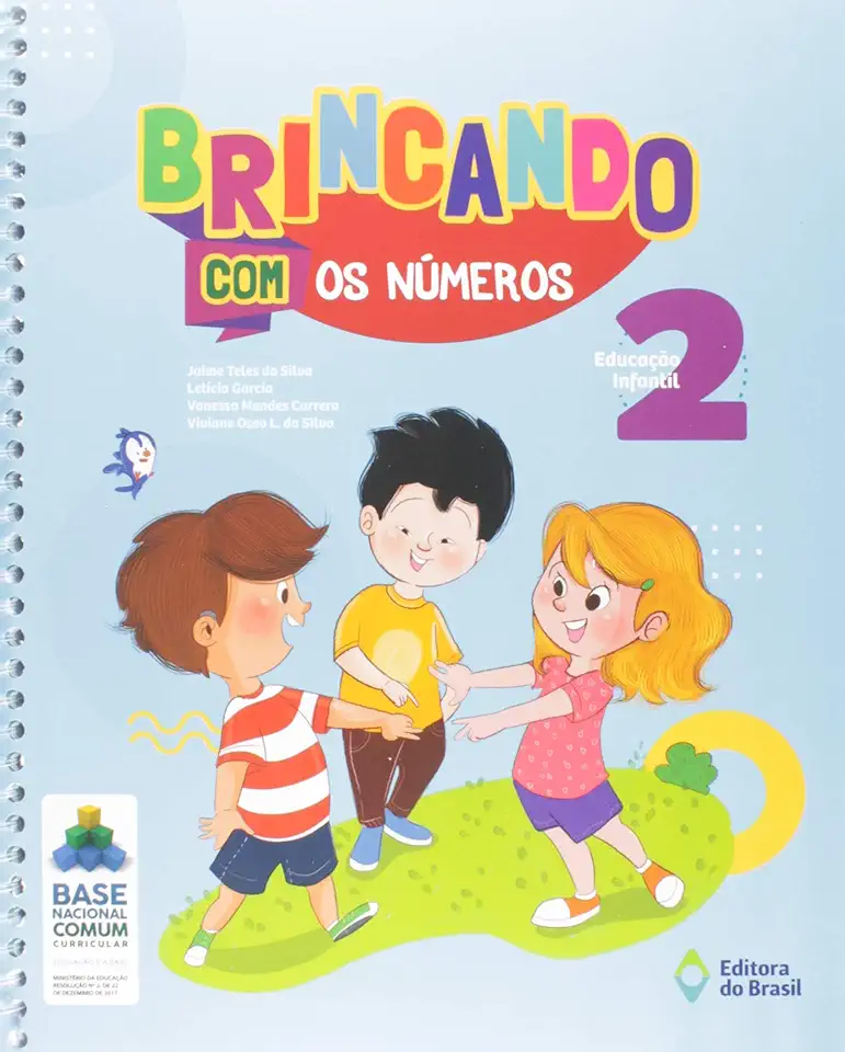 Capa do Livro Brincando com os números - educação infantil 2 - Teles Da Silva, Jaime