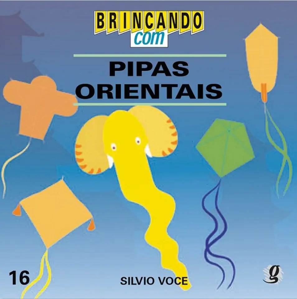 Capa do Livro Brincando Com Pipas Orientais - Silvio Voce