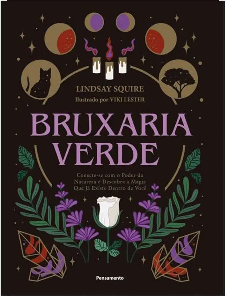 Capa do Livro Bruxaria Verde - Lindsay Squire