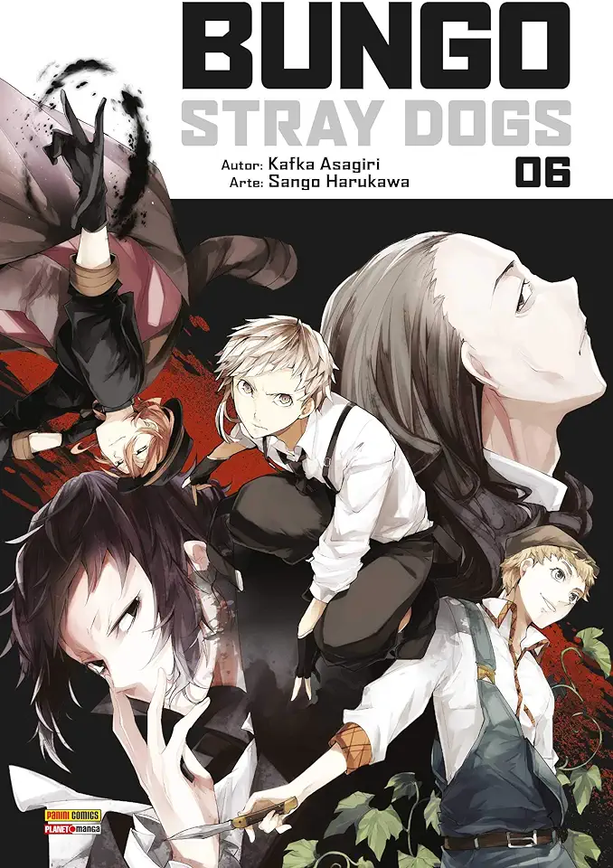 Capa do Livro Bungo Stray Dogs - 6 - Asagiri, Kafka